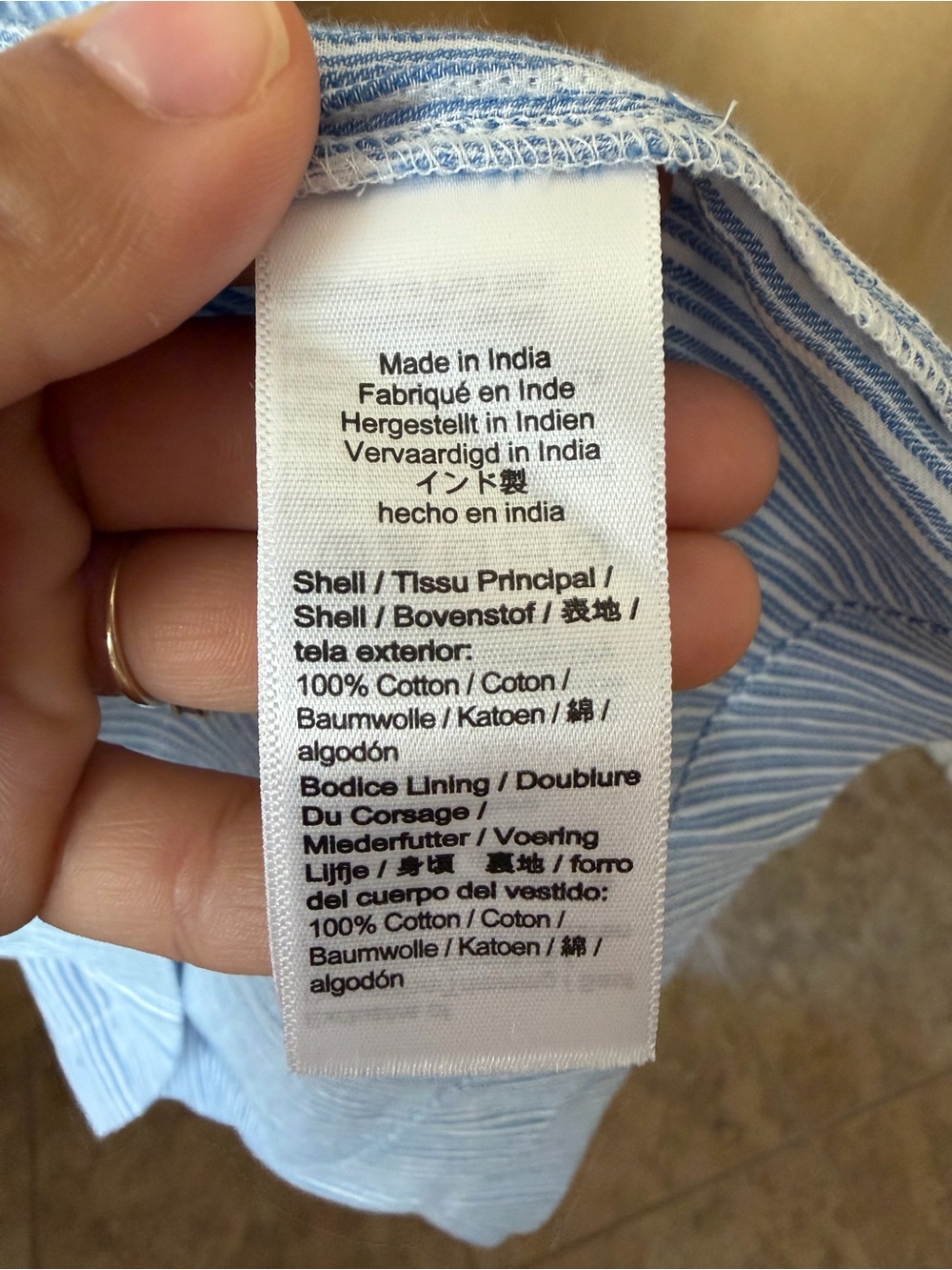 NWT J Crew Airy Gauze Empire waist dress - Picture 10 of 11